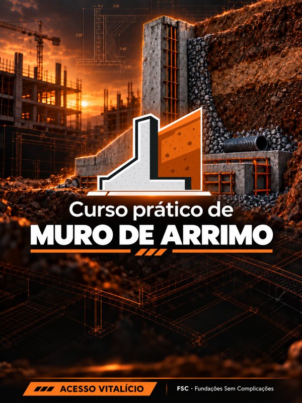 Capa do curso Curso Prático de Muro de Arrimo
